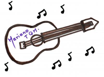 me decía Venga amor pásame la guitarra y cantemos